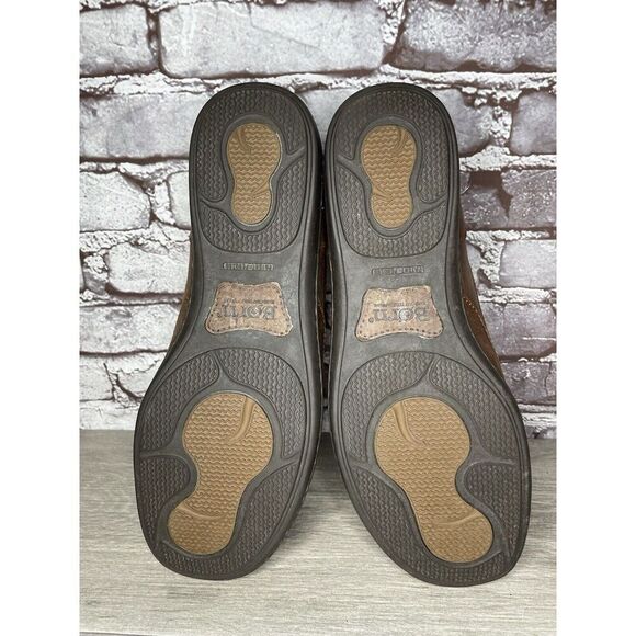 Born Handcrafted Brown Leather Casual Slip On Comfort Loafers Men Sz 11M US/45EU - Picture 10 of 16